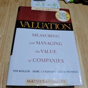 Valuation：Measuring and Managing the Value of Companies  Fourth Edition