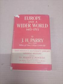 EUROPE AND A WIDER WORLD 1415-1715