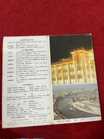 1984年 天津市交通游览图