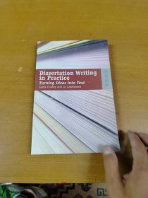 dissertation writing in practice 论文写作实践