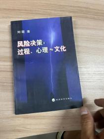 风险决策∶过程、心理与文化