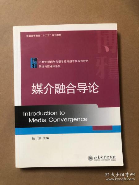 媒介融合导论/21世纪新闻与传播学应用型本科规划教材·网络与新媒体系列