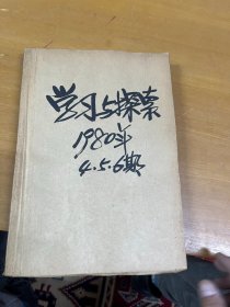 学习与探索1980年1-3 4.5.6 两册 合订本