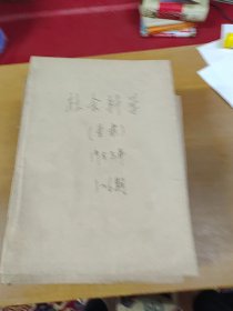 社会科学1983年1-6合订本 馆藏书