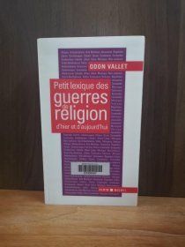 Petit Lexique Des Guerres De Religion D'hier Et D'aujourd'hui