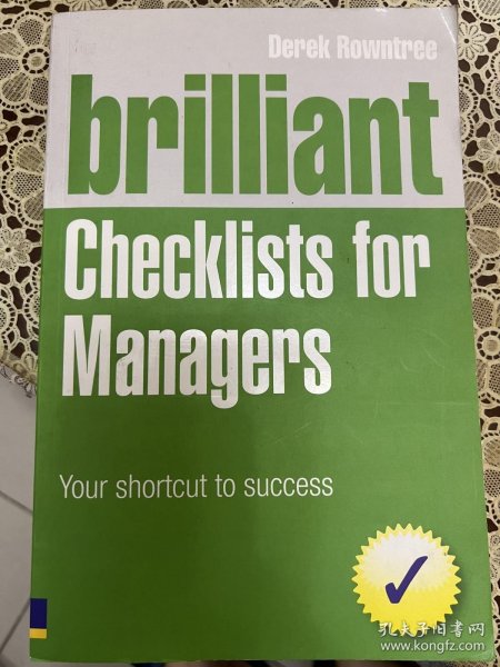 Brilliant Checklists for Managers: Your shortcut to success