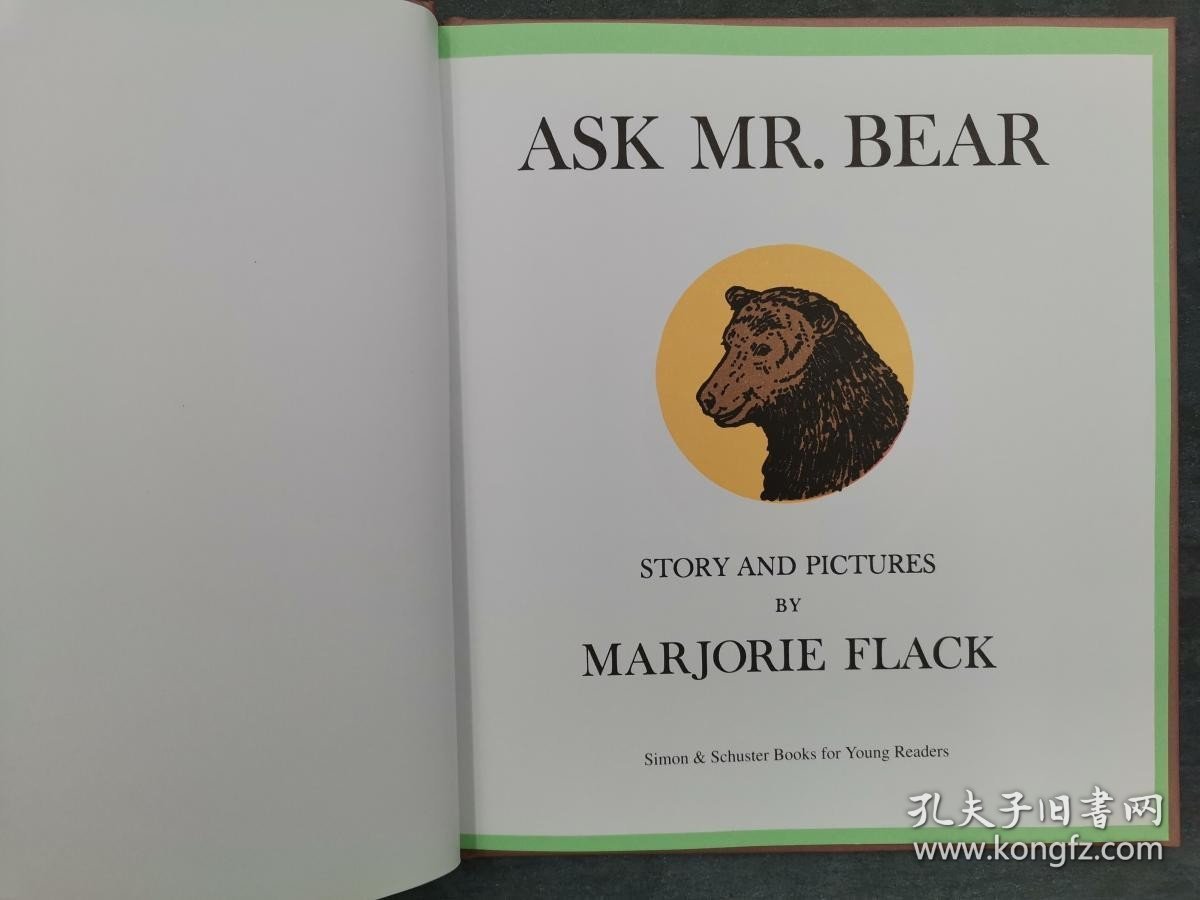 Ask Mr. Bear