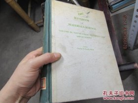 handbook of materials science volume 3 :nonmetallic materials and applications 精 8036