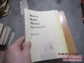 how to really manage inventories 6062