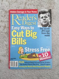 reader's digest easy ways to cut big bills april 2003