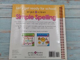 Wipe Clean Simple Spelling (Lets Get Ready for School)