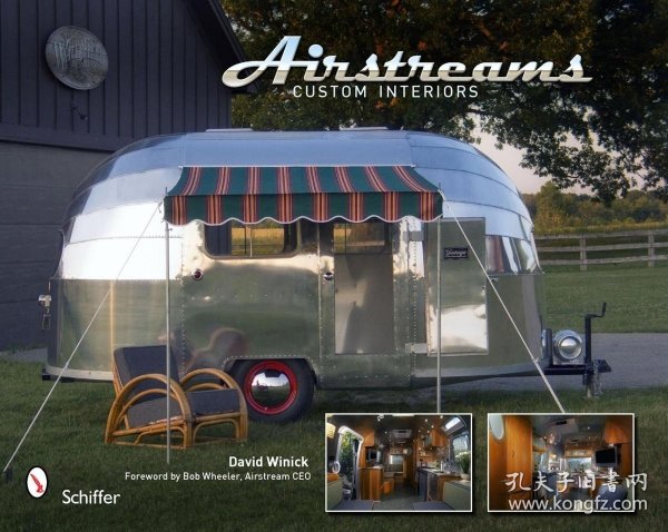 Airstreams: Custom Interiors（塑封全新）拖车屋内饰