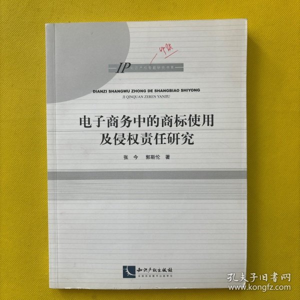 IP知识产权专题研究书系：电子商务中的商标使用及侵权责任研究