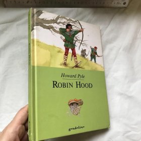 德文 铜版纸精装 精美插图本 罗宾汉 ROBIN HOOD