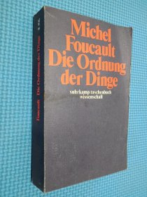 Michel Foucault Die Ordnung der Dinge