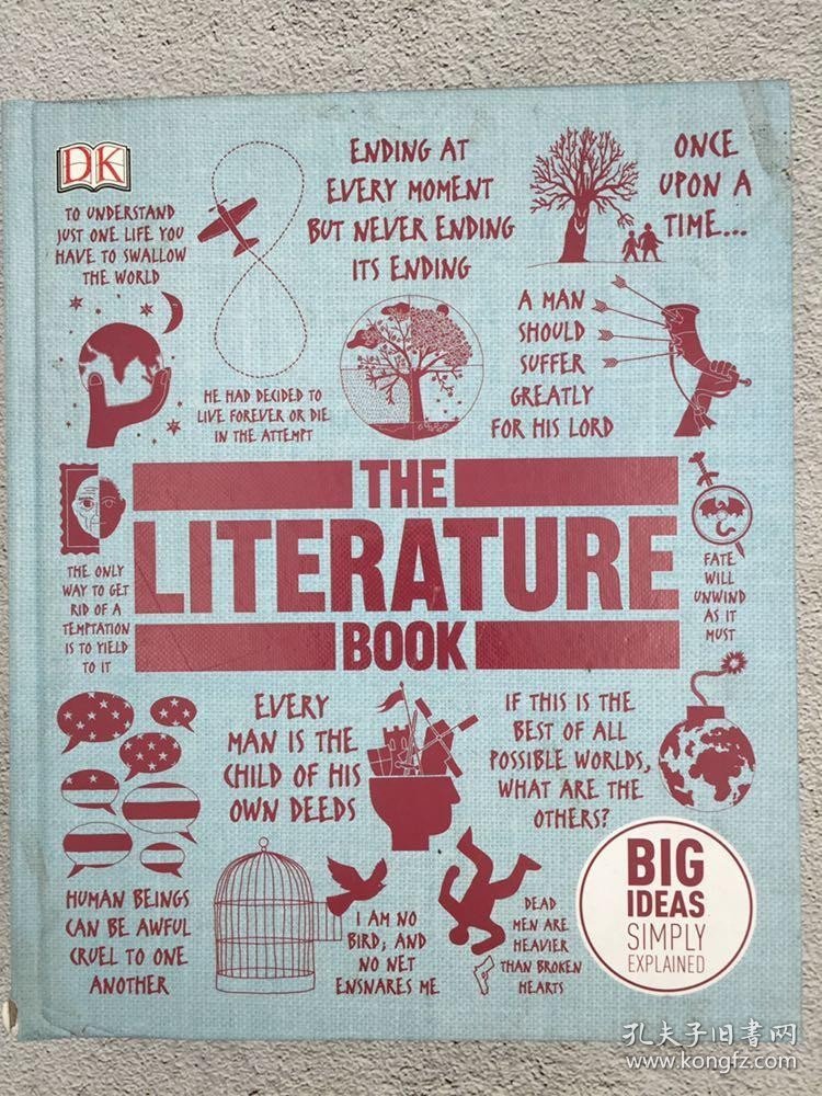 The Literature Book: Big Ideas Simply Explained
