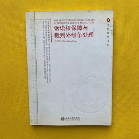 元照法学文库—诉讼权保障与裁判外纷争处理