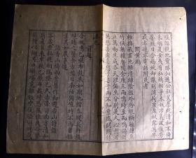 清乾隆十四年(1749)武英殿刊本《御制诗初集》散页一张（著名学者校勘，名家刻工手书上版，字体秀丽敦厚，软媚端雅，镌刻精美，上等太史连纸初印，在册善本，为清内府精写刻本之代表！）