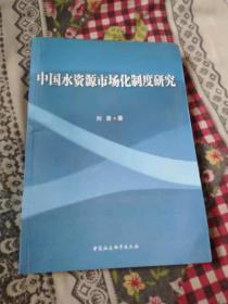 中国水资源市场化制度研究