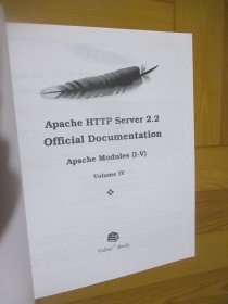 Apache HTTP Server 2.2 Official Documentation Modules (I-V) 【Volume IV】 16开