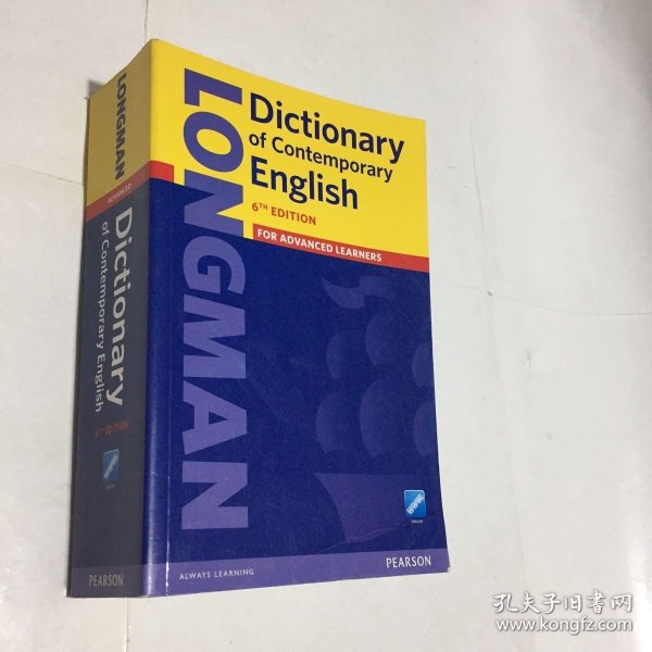 Longman Dictionary of Contemporary English 朗文英英词典字典 英文原版朗文当代高阶英语词典辞典 第6版 库存书