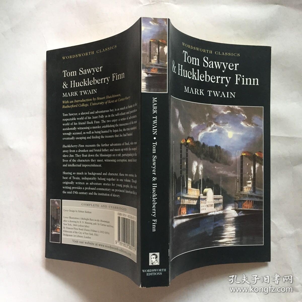Tom Sawyer & Huckleberry Finn （Wordsworth Classics 汤姆·索耶和哈克贝利·芬恩