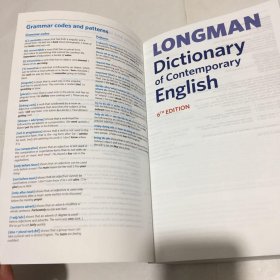 Longman Dictionary of Contemporary English 朗文英英词典字典 英文原版朗文当代高阶英语词典辞典 第6版 库存书