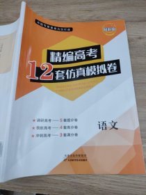 2022精编高考12套仿真模拟卷 语文 孙淑霞