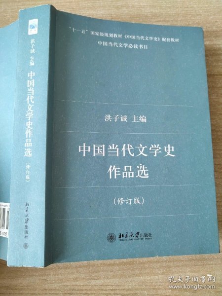 中国当代文学史作品选