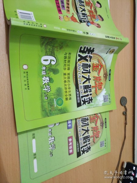 金牌教材大解读. 六年级数学. 上册 : 人教彩图版