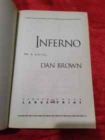 Inferno: A Novel （Random House Large Print） 小16开