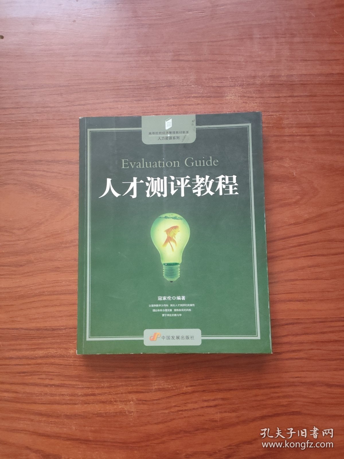 高等院校经济管理教材新系·人力资源系列：人才测评教程