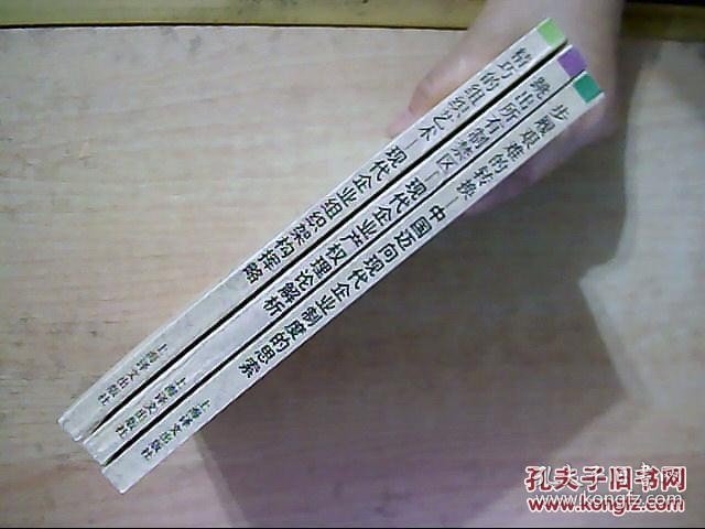 现代企业制度丛书----【中国迈向现代企业制度的思索、现代企业组织架构挥略、现代企业产权理论解析】3本合售