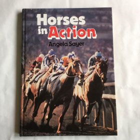 HORSE IN ACTION 英文老画册 精装 12开 1982版
