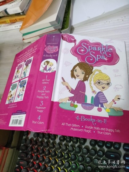 SparkleSpa4-Books-In-1!:AllThatGlitters;Pu