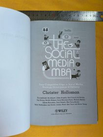 英文 The Social Media MBA