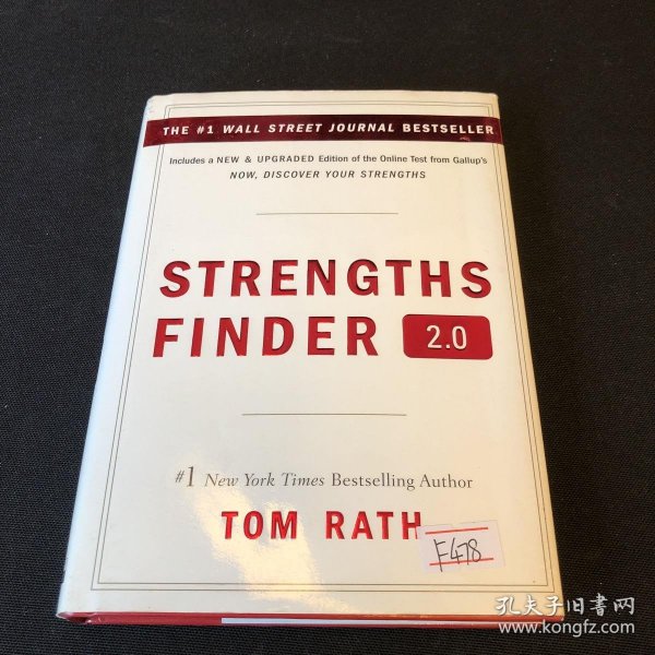 StrengthsFinder 2.0：A New and Upgraded Edition of the Online Test from Gallup's Now, Discover Your Strengths