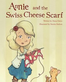 Annie and the Swiss Cheese Scarf