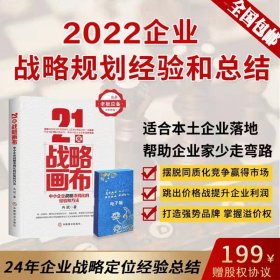 21张战略画布：中小企业战略涂鸦化的