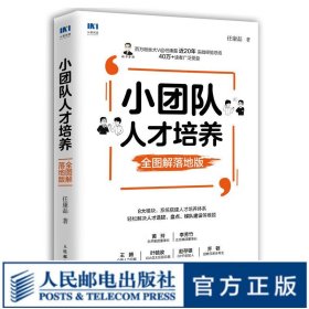 小团队人才培养 全图解落地版 任康磊人力资源小团队管理系列书籍小团队管理的7个方法人才梯队建设