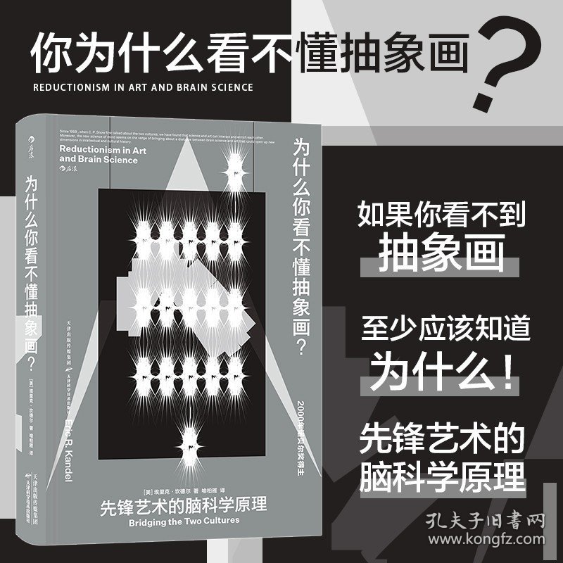 【】为什么你看不懂抽象画(先锋艺术的脑科学原理)(精) (美)埃里克坎德尔著 绘画理论天津科学技术出版社其他