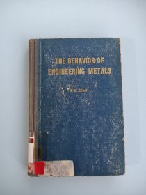 the behavior of engineering metals（工程金属的活动状况）