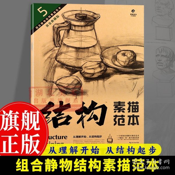 造型基础训练方法丛书5：组合静物结构素描范本（黄金典藏版）