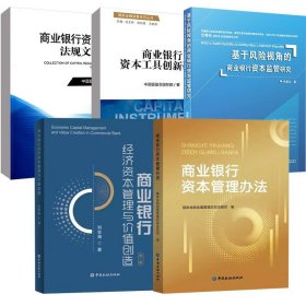 5冊(cè)商業(yè)銀行資本管理辦法+經(jīng)濟(jì)資本管理與價(jià)值創(chuàng)造+資本工具創(chuàng)新研究+資本監(jiān)管法規(guī)文件匯編+基于風(fēng)險(xiǎn)視角的商業(yè)銀行資本監(jiān)管研究