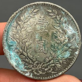 袁大头老银元V285。