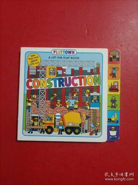 Playtown: Construction  A-Lift-the-Flap-Book