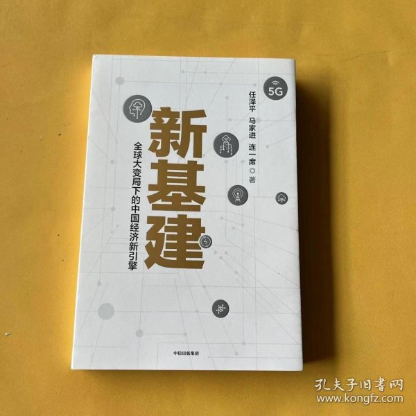 新基建：全球大变局下的中国经济新引擎任泽平新作（与普通版随机发货）