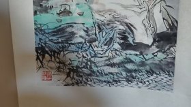 吴泽浩【秋江图】