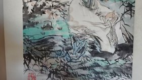吴泽浩【秋江图】