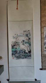 吴泽浩【秋江图】